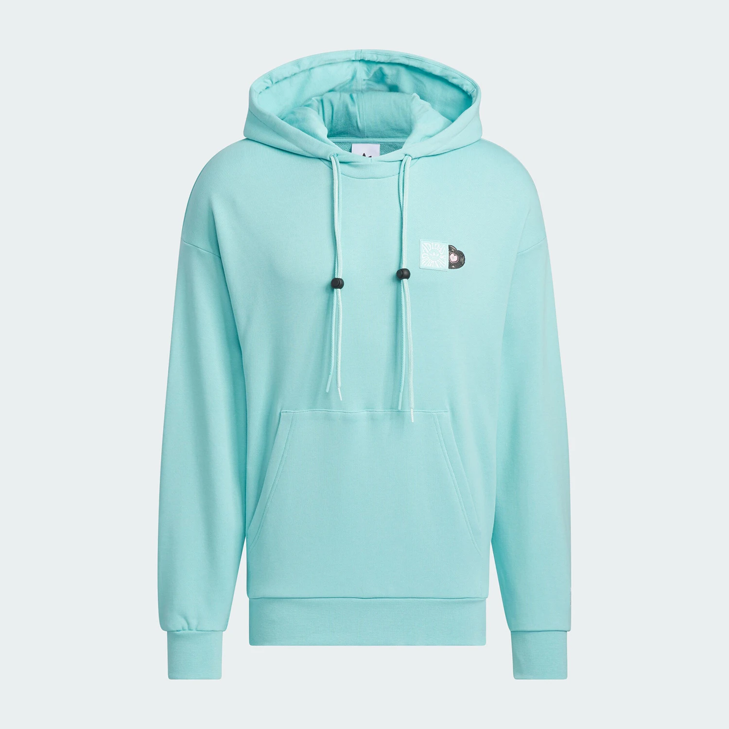 Adidas Originals Unisex Printed Casual Hooded Sweatshirt JE3475