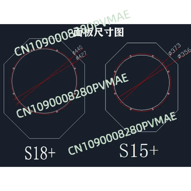 

Корпус для сабвуфера S18/S15, пустой, 15/18 дюймов, для динамиков 18 см, с диффузором