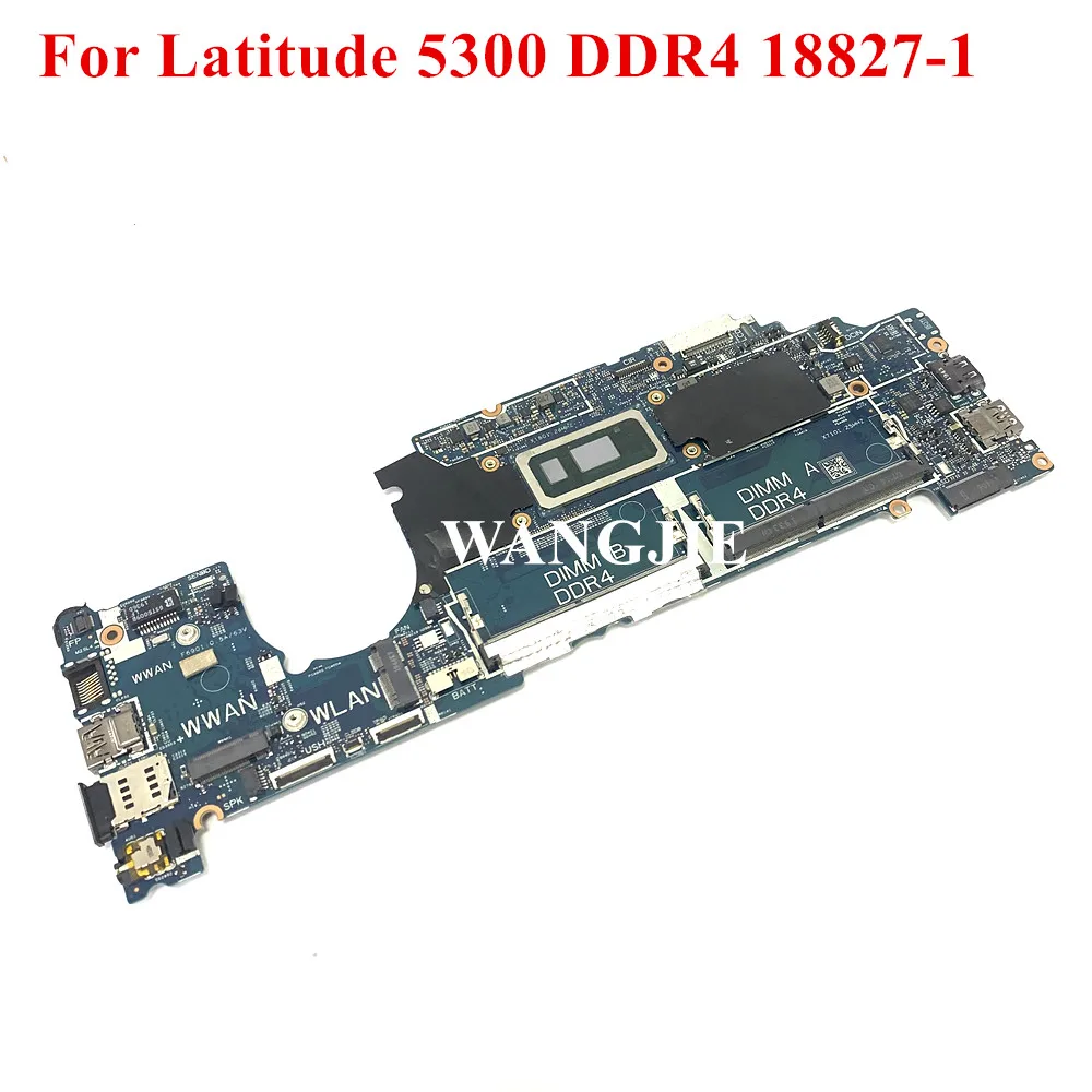 For Dell Latitude 5300 Laptop Motherboard CN-05KRX2 0RKC2Y DDR4 18827-1 Mainboard CN-0RKC2Y 05KRX2 05N31T I5 I7 8th 100% Working