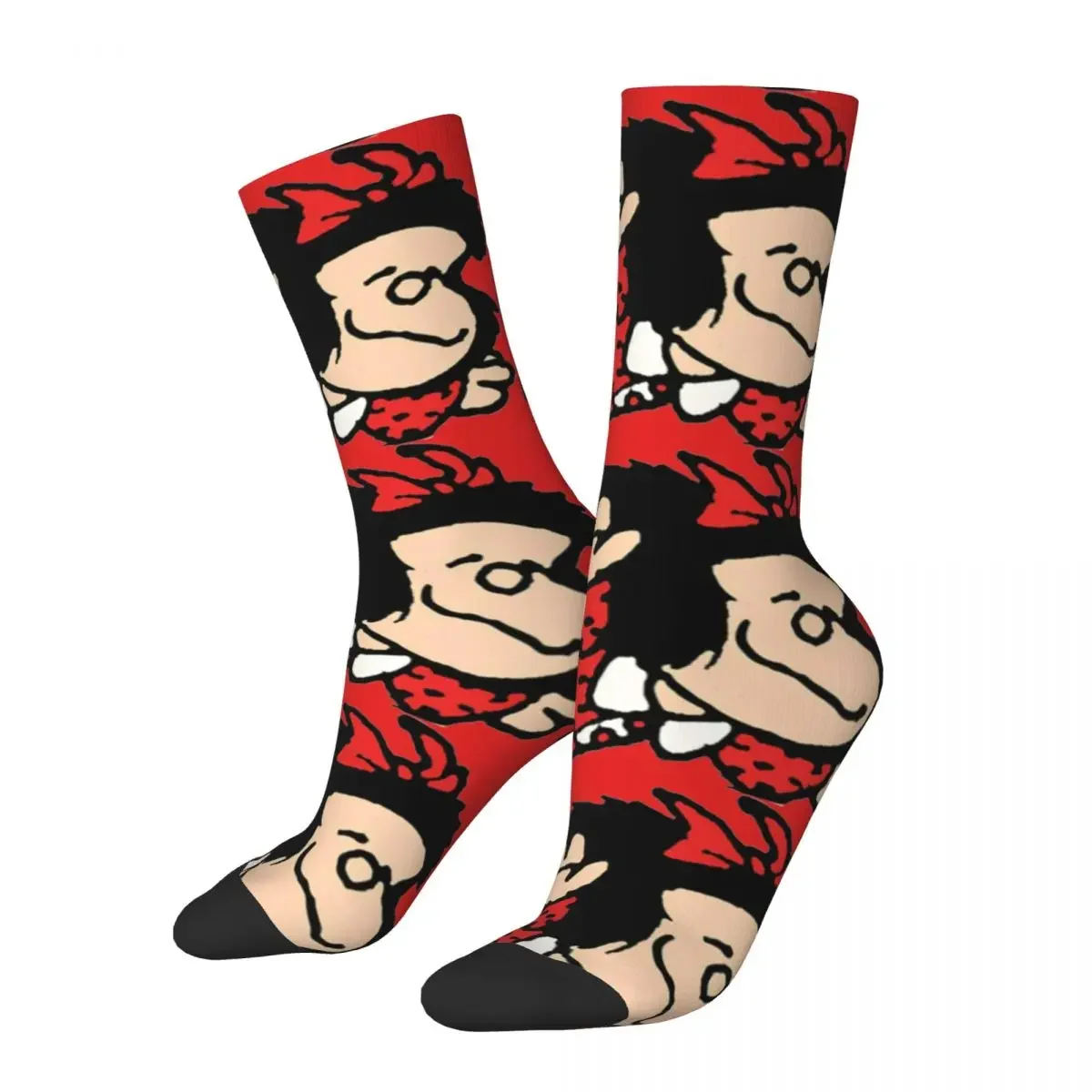 Funny Unisex Mafalda Love Is In The Air Socks Funny Manga Merch Sports Socks Cute Birthday Present