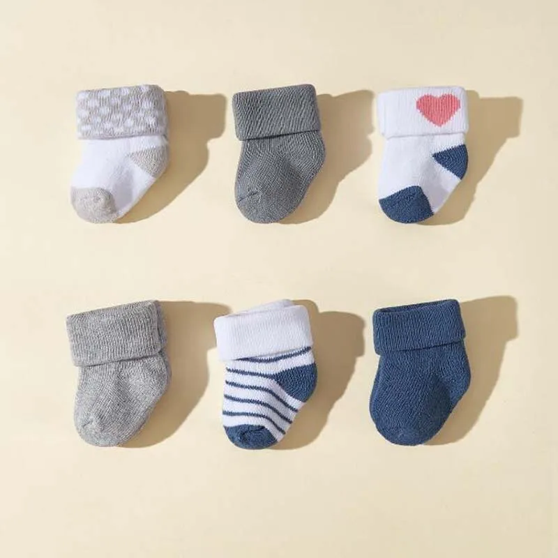 3Pair/lot new autumn and winter thick warm socks for boys and girls