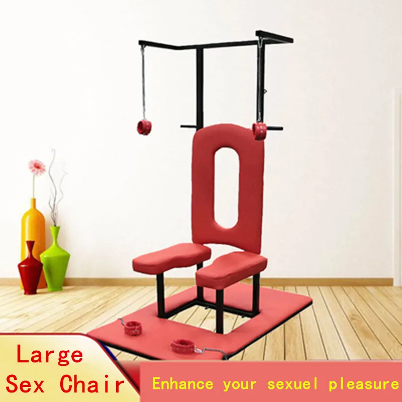 BDSM Bondage Slaves Sex Chair Furniture Binding Handcuffs Restraint Frame Sexy Toys for Couples Wpmen Men Adults Games Sexytoys