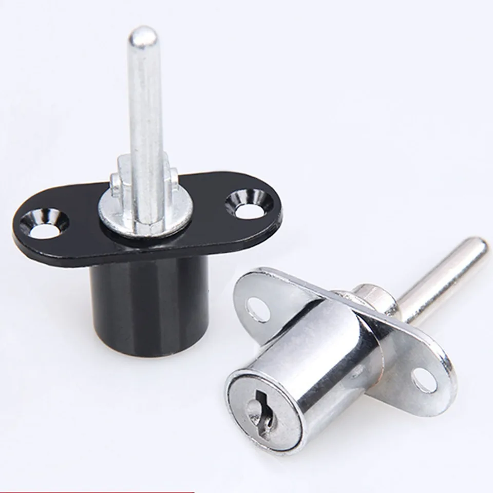 Drenky 2-Pack Drawer Cabinet Lock – 19mm Security Cam Cylinder With Keys, For Mailbox, Toolbox, Desk (3/4" Bore)