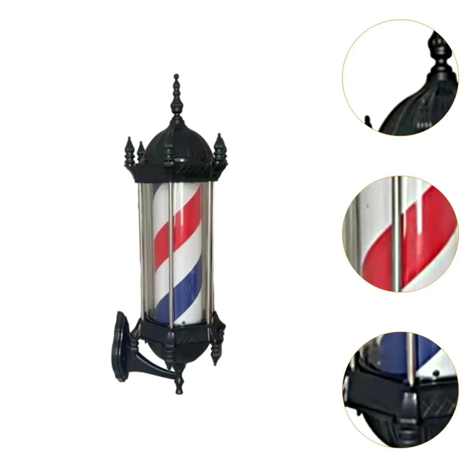 Barber Pole LED Light Hair Salon Barber Shop Open Sign for Salon Barber Shop