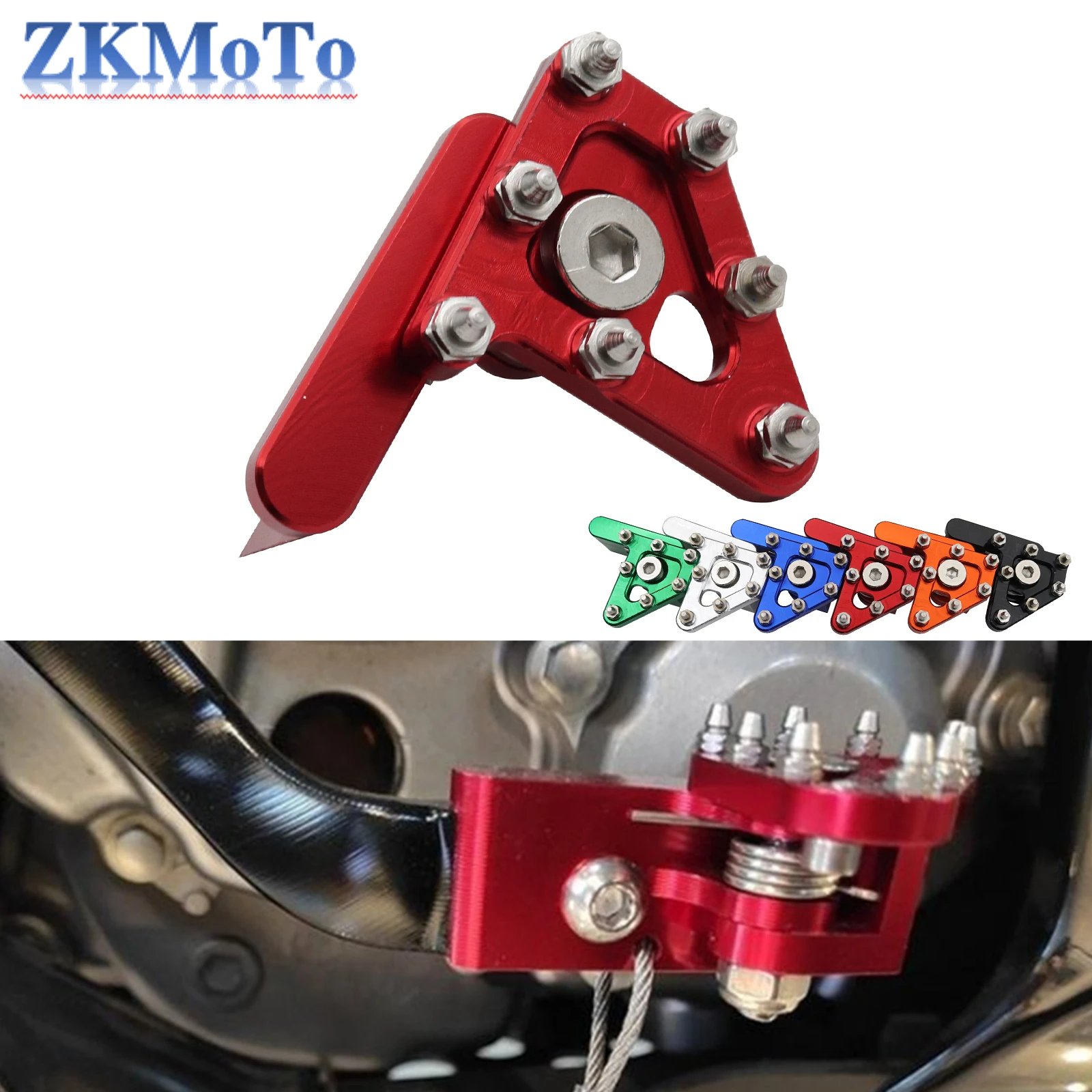 

Universal Motorcycle CNC Rear Brake Pedal Rod For KTM Yamaha Kawasaki Suzuki Honda CR125 CR250 CRF250F CRF450F CRF250X CRF450X