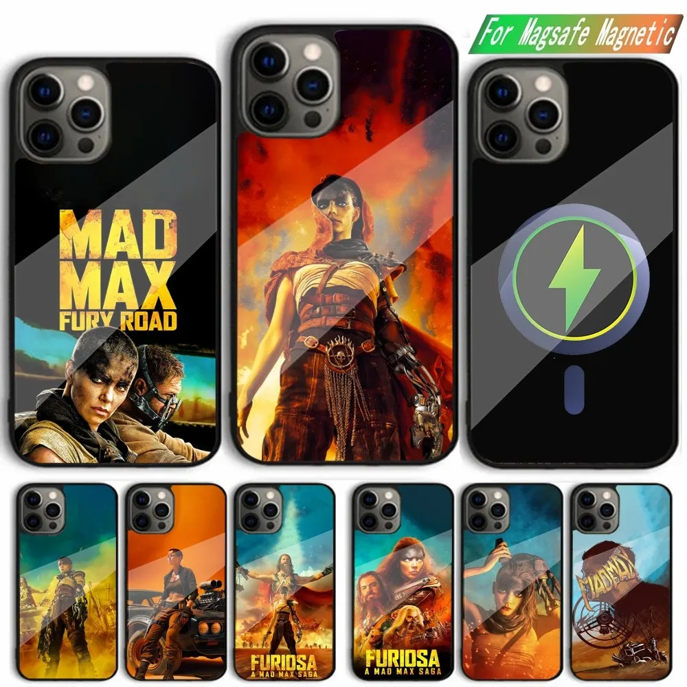 F-Furiosa-A M-Mad M-Max Saga Phone Case For iPhone 15,14,13,12,11,Plus,Pro,Max Mini Magsafe Magnetic Wireless Charging