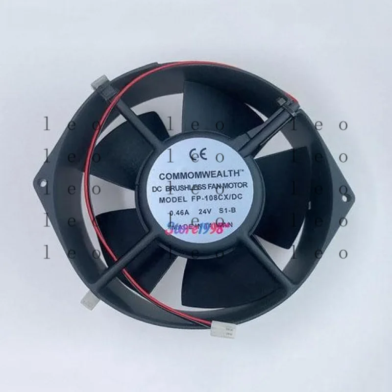 GG  1 Pc. New for  Commonwealth FP-108CX/DC S1-B Cooling Fan 24V 0.46A 2Pin