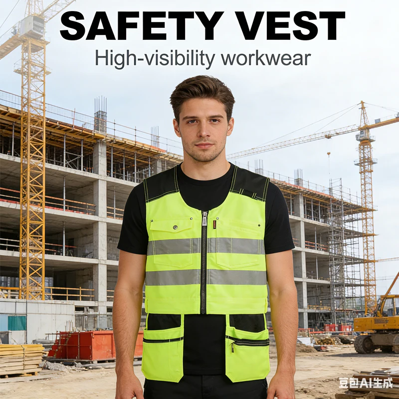high-quality-men-outdoor-workwear-multi-pockets-work-vests-tool-vests-free-shipping-chaleco-reflectante-de-seguridad-chaleco-re