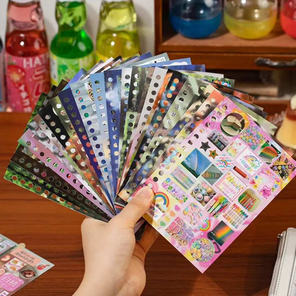 30pcs 새로운 시간 이야기 시리즈 스크랩북 스티커 만화 DIY 핸드북 스티커 선물 일기 스티커 편지지 용품