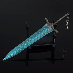 Dark Moon Greatsword Japanese Game Elden Peripheral 21cm Metal Swords Weapon Model Accessories Keychains Ornaments Gifts Toys