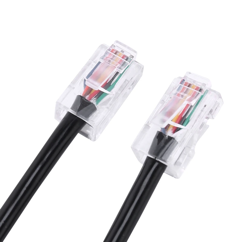 2X 8Pin Microphone Cable Cord For Icom Mobile Radio Speaker Mic HM-98 HM-133 HM-133V HM-133S DTMF