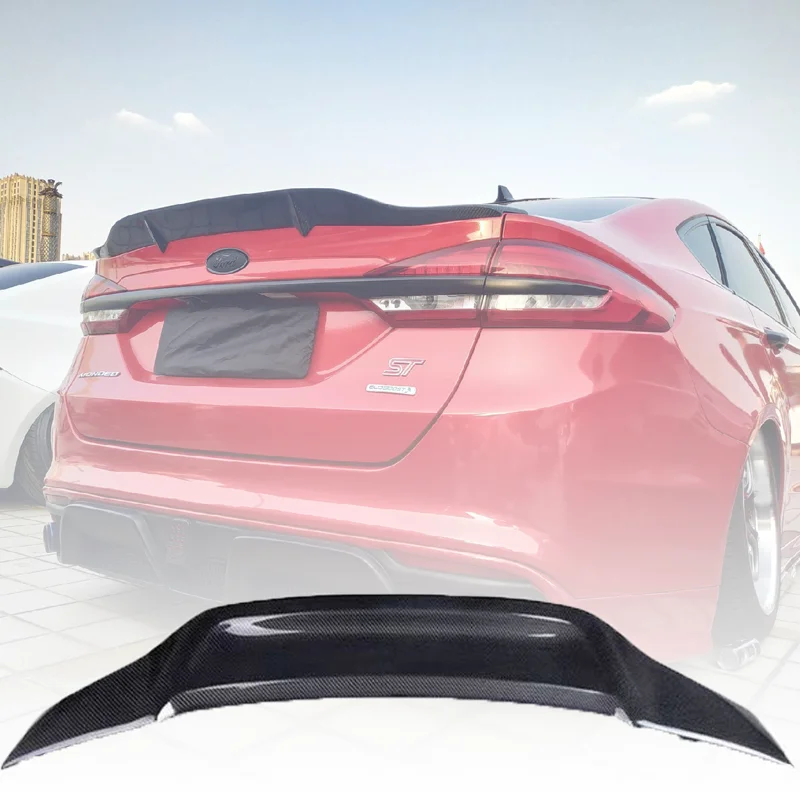 For Ford Mondeo/Fusion Auto Accessories New Model 2013 2014 2015 2016 2017 100%High Quality Carbon Fiber Rear Wing Spoiler