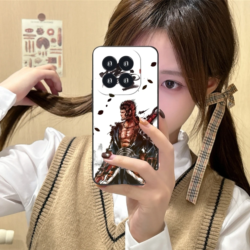 Black Myth Wukong Mobile Cell Phone Case for Xiaomi 14 13 12 11 10 9 T Ultra Lite Pro S SE X 5G Black Soft Phone Cover Shell