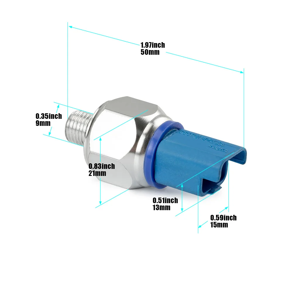 6g91-3n824-aa nuevo Sensor de presión de aceite de dirección para Ford Mondeo Galaxy S-max 2,0 2,3 2,5 Oem 6g913n824aa 1437144   4. 280915 4280915