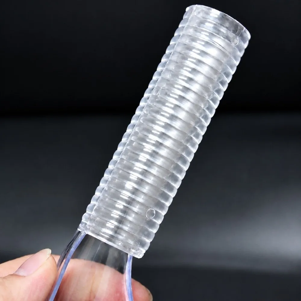 Transparent Hair Cutting Face Shield Clear Plastic Handheld Hairdressing Face Mask Reusable Blocks Hair Salon Face Visor