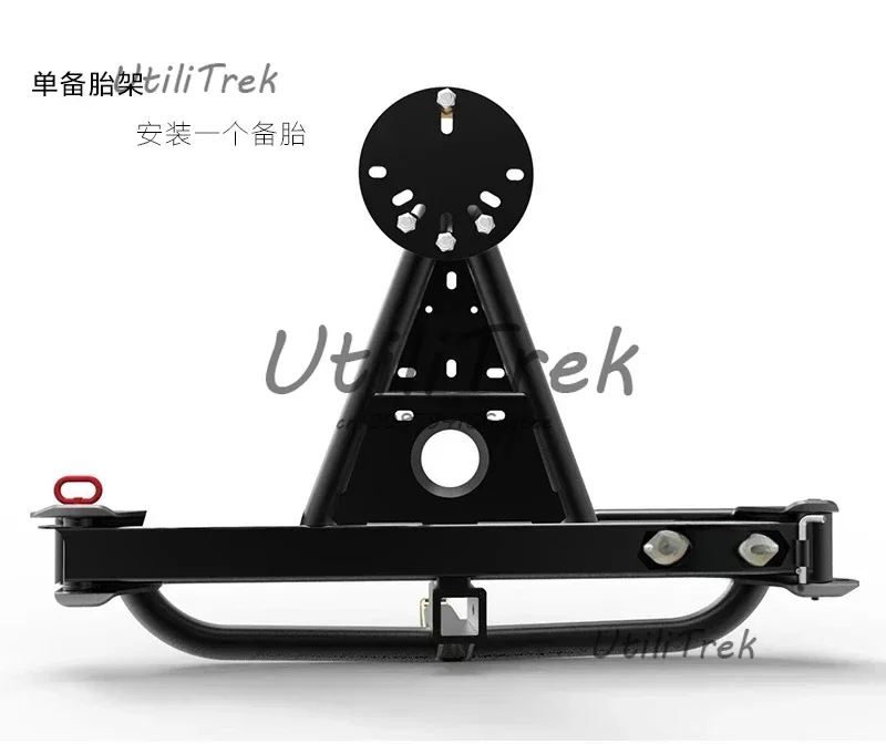 

Стойка для запасных шин прицепа, универсальная, стойка для запасных шин с квадратным отверстием, с рамкой номерного знака