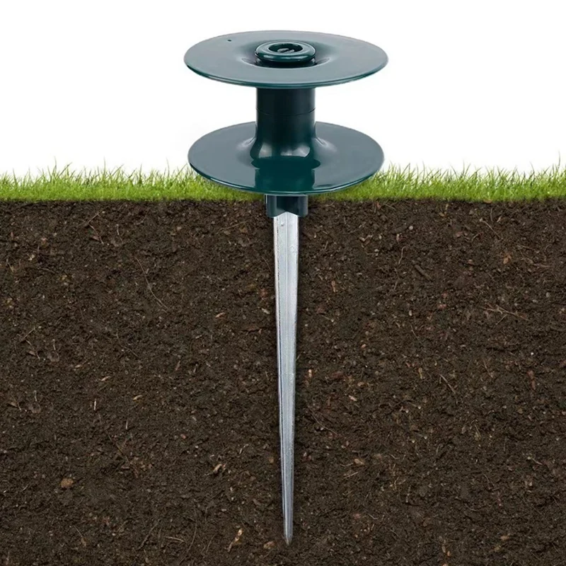 2PCS Garden Hose Guide Nails Set To Prevent The Garden Hose From Entering The Flower Bed For Plant Protection Set Kit