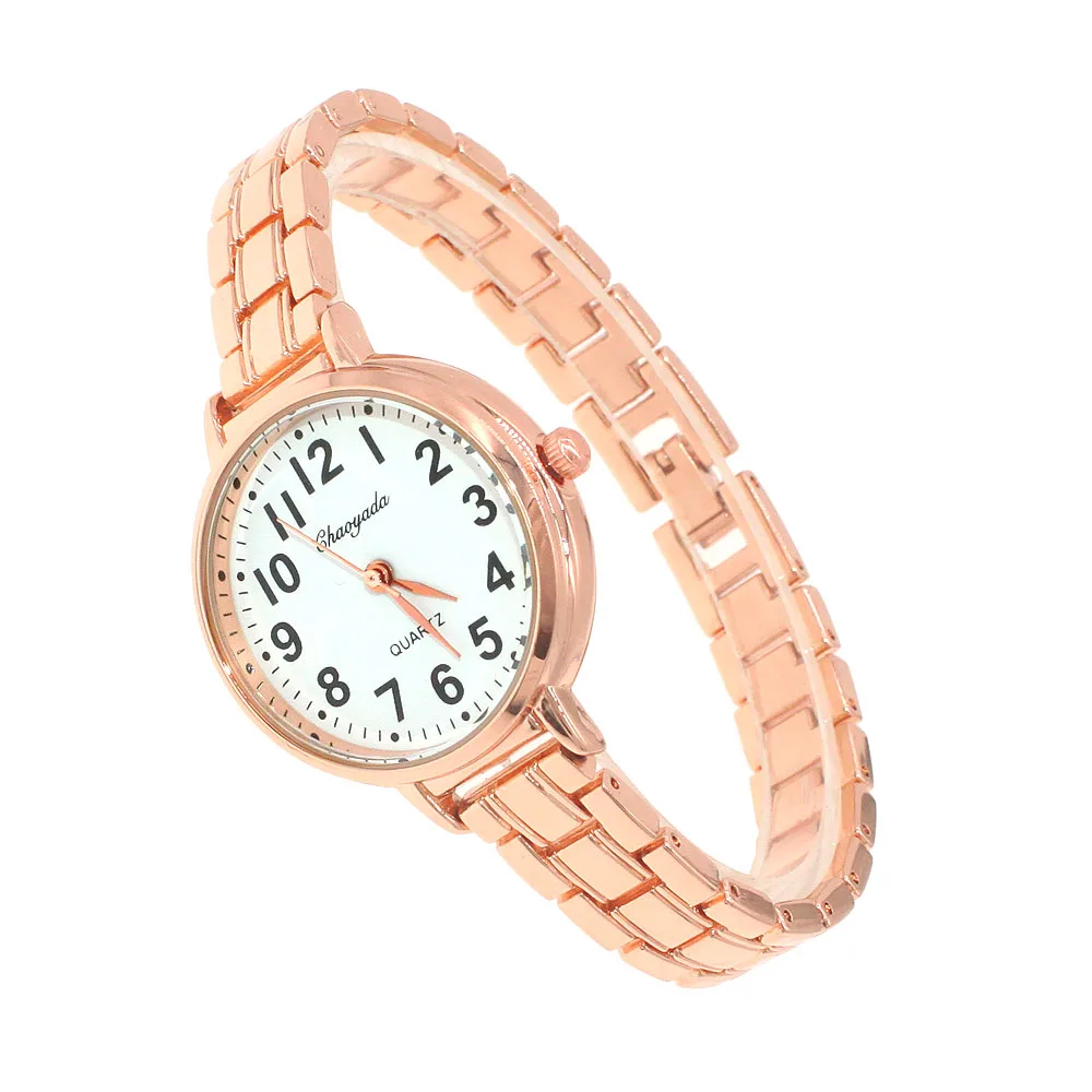 

Ladies Fashion Quartz Wristwatch Bracelet Watch Dress Clock Women's Stylish Watch