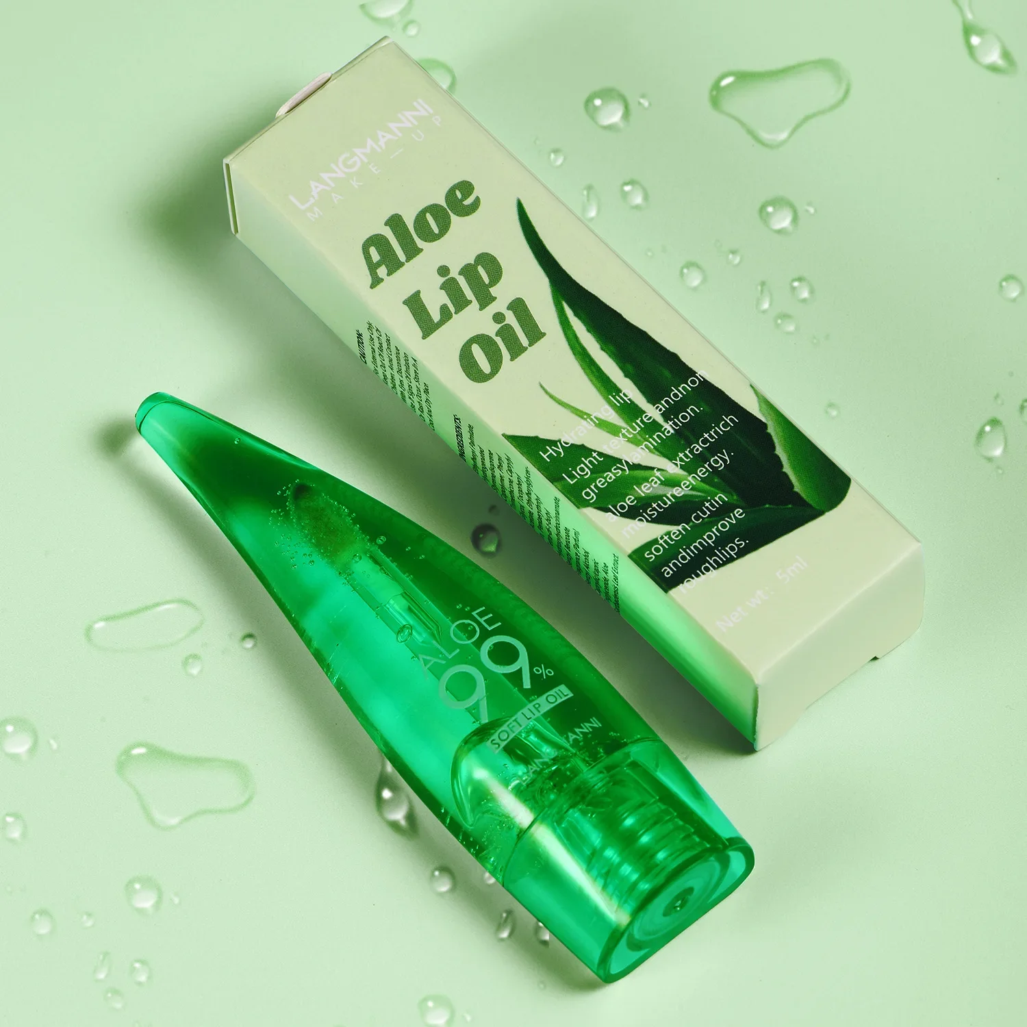 Brillo de labios Natural de Aloe Vera que cambia de Color, cuidado de labios nutritivo de larga duración, cambio de temperatura, bálsamo labial, lápiz labial