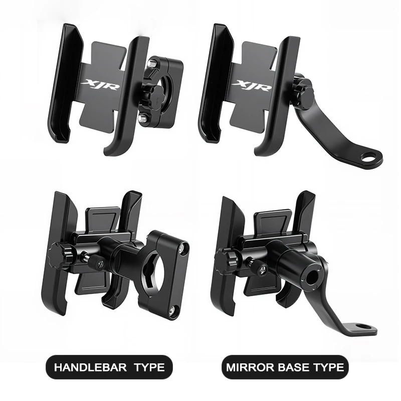 Alloy Motorcycle Cell Phone Support Bracket Mirror Mount Navigation Stand For XJ6 XJR Diversion XJ6N XJ6F XJ6N XJR300 XJR1300