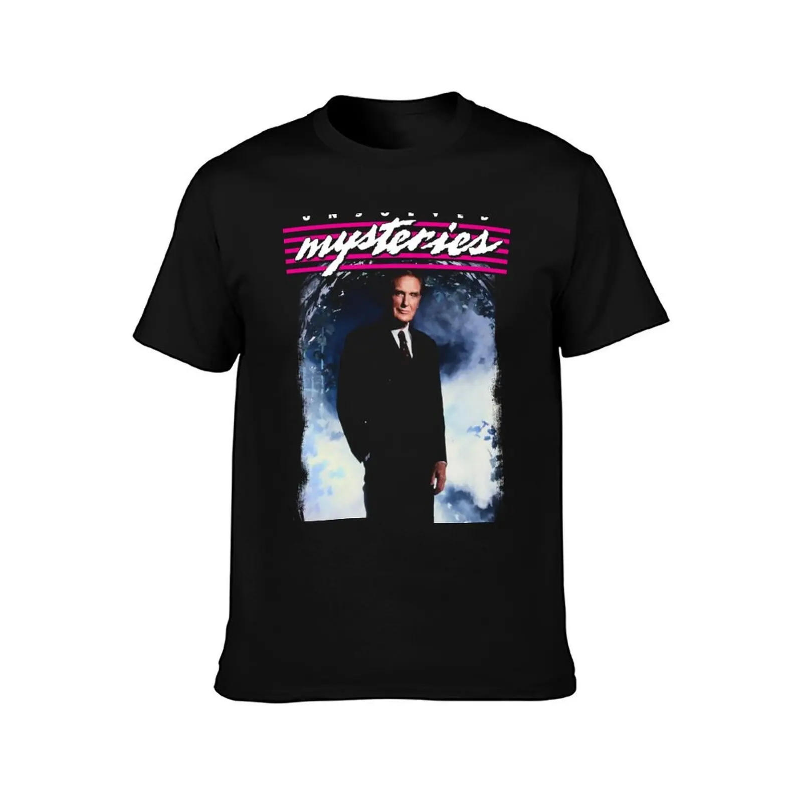 Unsolved Mysteries - Robert Stack T-Shirt t shirt custom print T-Shirt