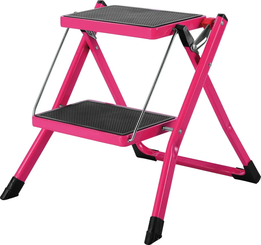 Two Step Iron Ladder/Step Stool/Staircase Chair/Mini Ladder Two Step Household Iron Ladder