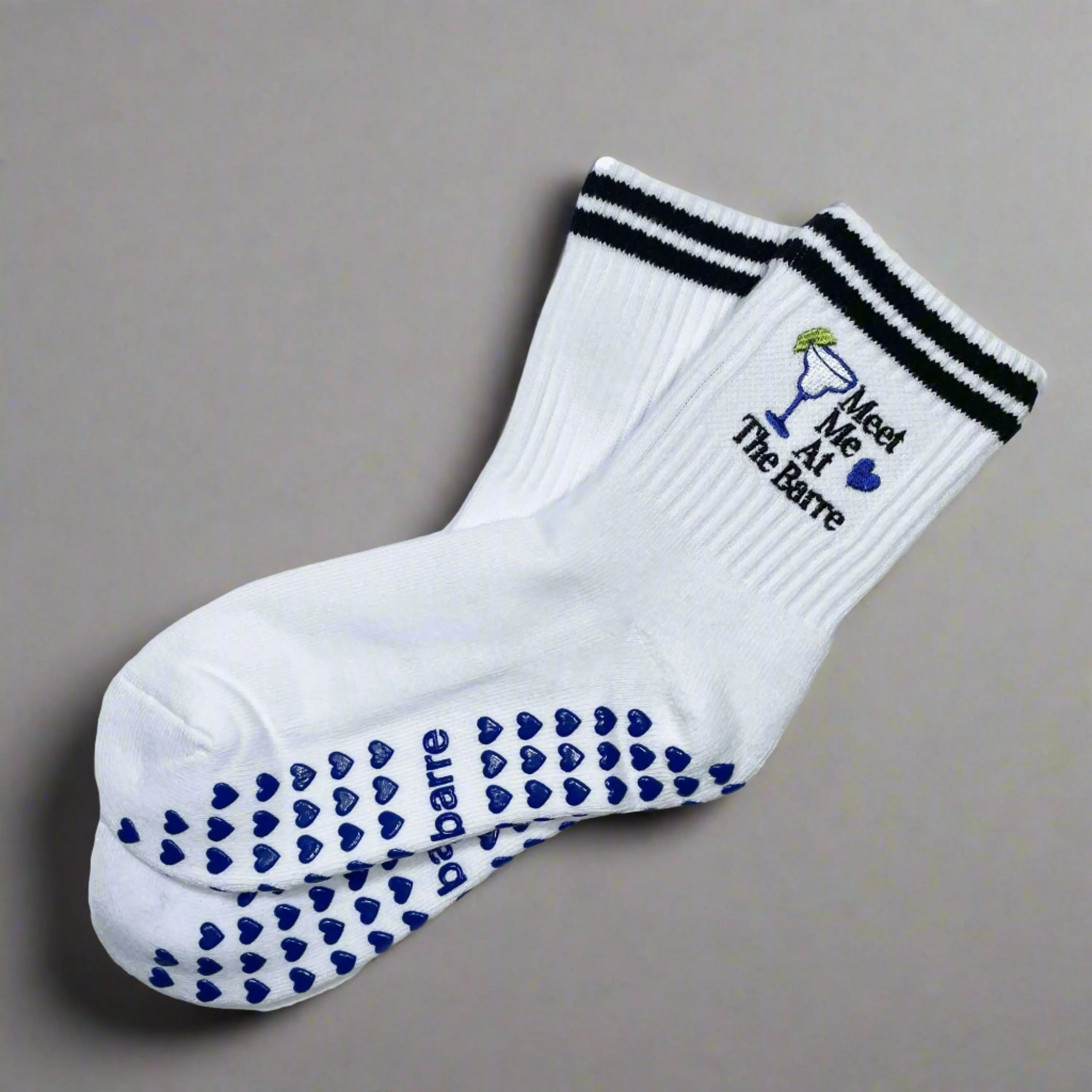 الشركة المصنعة OEM جديد مخصص التطريز شعار كشكش زلة الطابق طاقم الرياضة القطن قبضة النساء بيلاتيس اللياقة البدنية اليوغا الجوارب #6