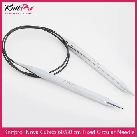 Maglieria Nova cubic lunghezza di 60 cm/80cm ago per maglieria circolare fisso in metallo