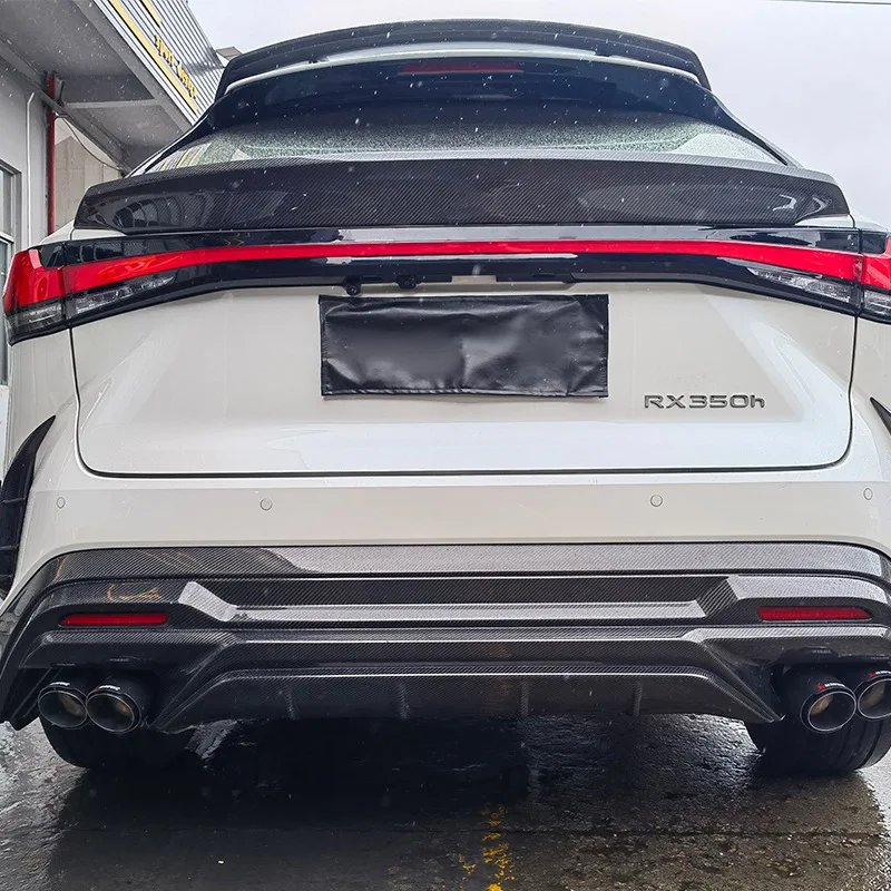 

Suitable for Lexus RX Carbon Fiber Center Wing Tail Wing Fixed Wind Wing Spoiler Modification Accessories