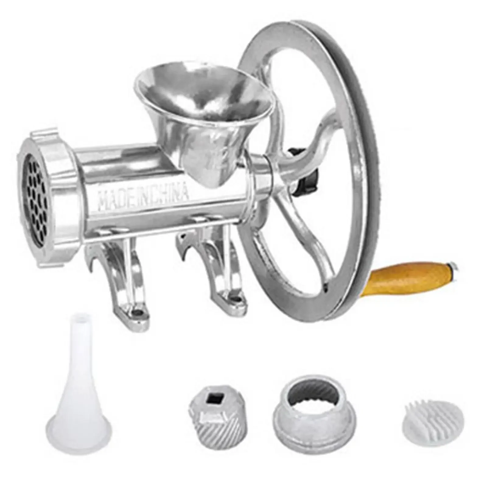 

Meat Grinder Kitchen Tool Grinding Machine Sausages Stuffer Grinder For Commercial Using Chicken Beef Chilli Noodle Dishes