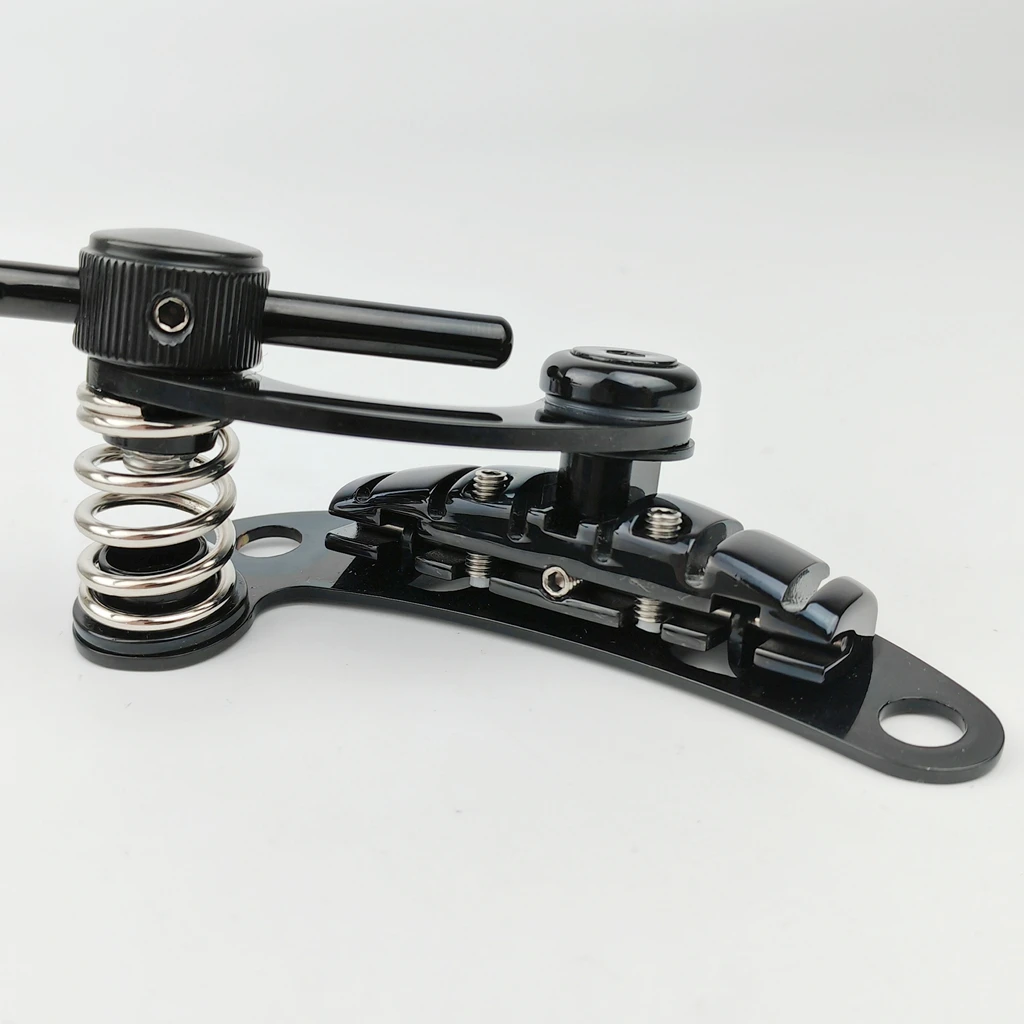 Lockable Vibrato Tune-O-Matic Style Electric Guitar Bridge Stop Bar Tailpiece Tremolo for LP SG Guitars