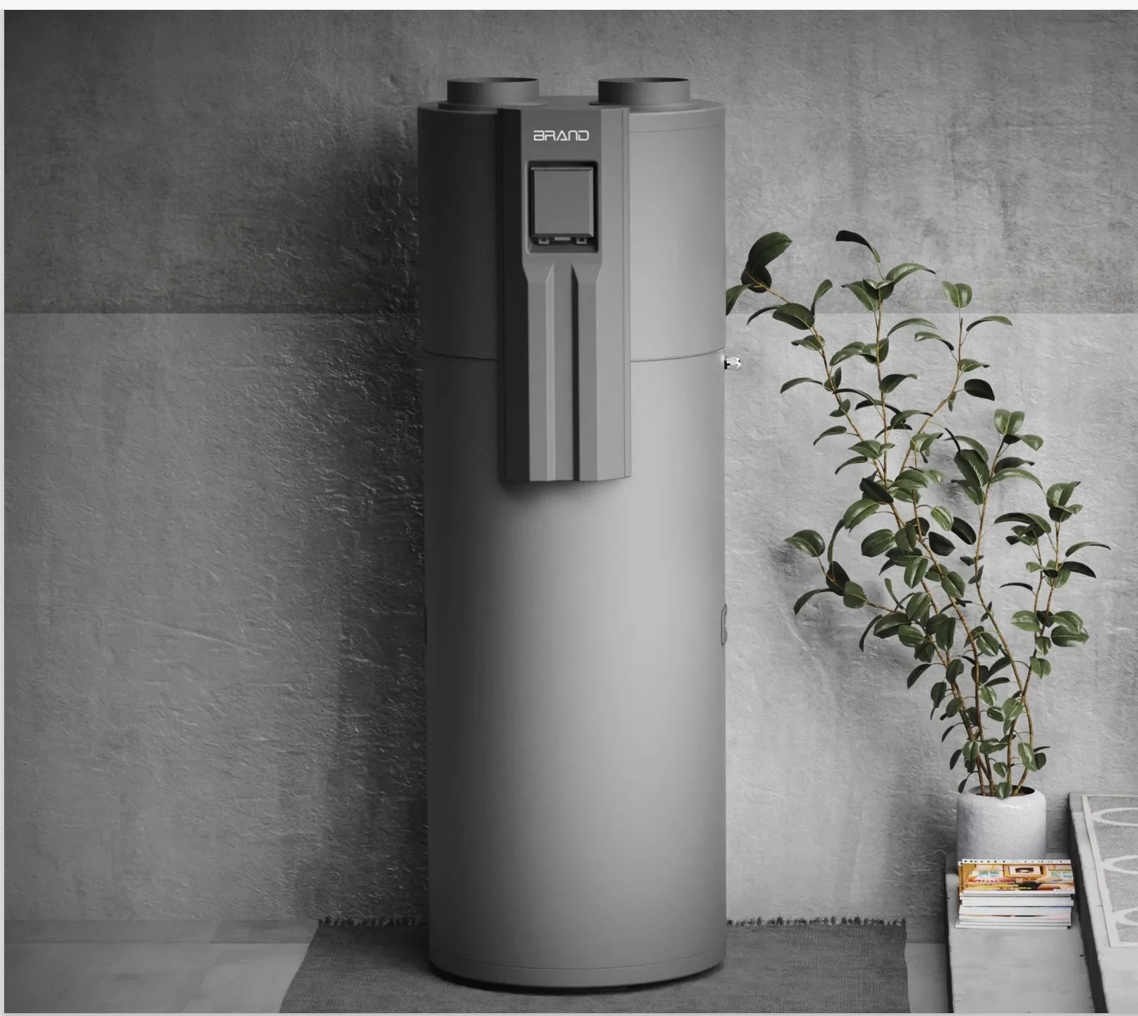 300L European certification A ++ R290 Wifi high temperature integrated machine air source heat pump water heater