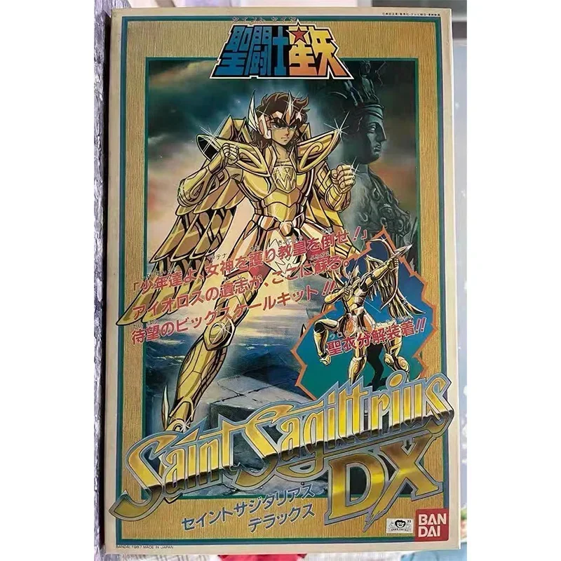 In Stock BANDAI Saint Cloth Myth Assembly Model Gold 18 Sagittarius DX Animation Action Collectible Figure Model Toy
