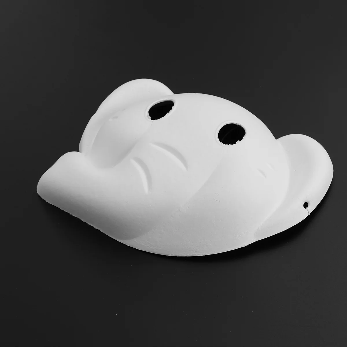 

Blank White Pulp Texture DIY Blank White Mask Painting Elephant Masquerade Costume Educational Kids Art Craft Toys