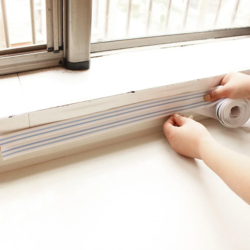 

3pcs Waterproof Caulk Tape Self Adhesive Seam Strips PVC Material Bathroom Kitchen Gap Filler Sink Shower Door Window Sealer