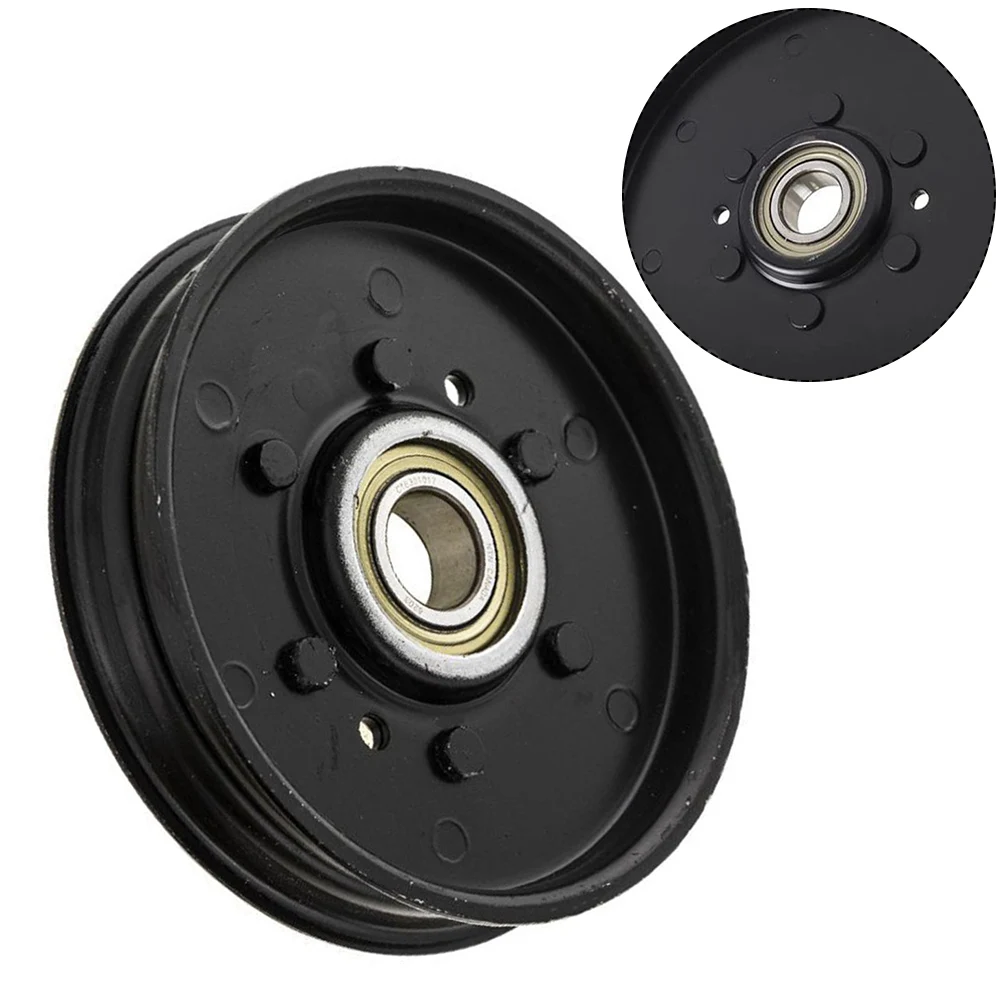

Lawnmower Accesories Lawn Mower Pulley Garden Power Tools For Garden Trim Lawn Metal Single Tank AM121602 Black
