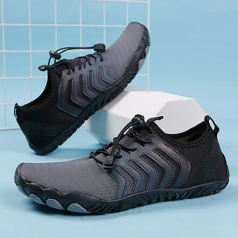 New Adult Men Women Rubber Neoprene Diving Shoes Anti-Skid Beachwear Wading Sports Surfing Sneakers Gradient Socks Swimming Fins image 5