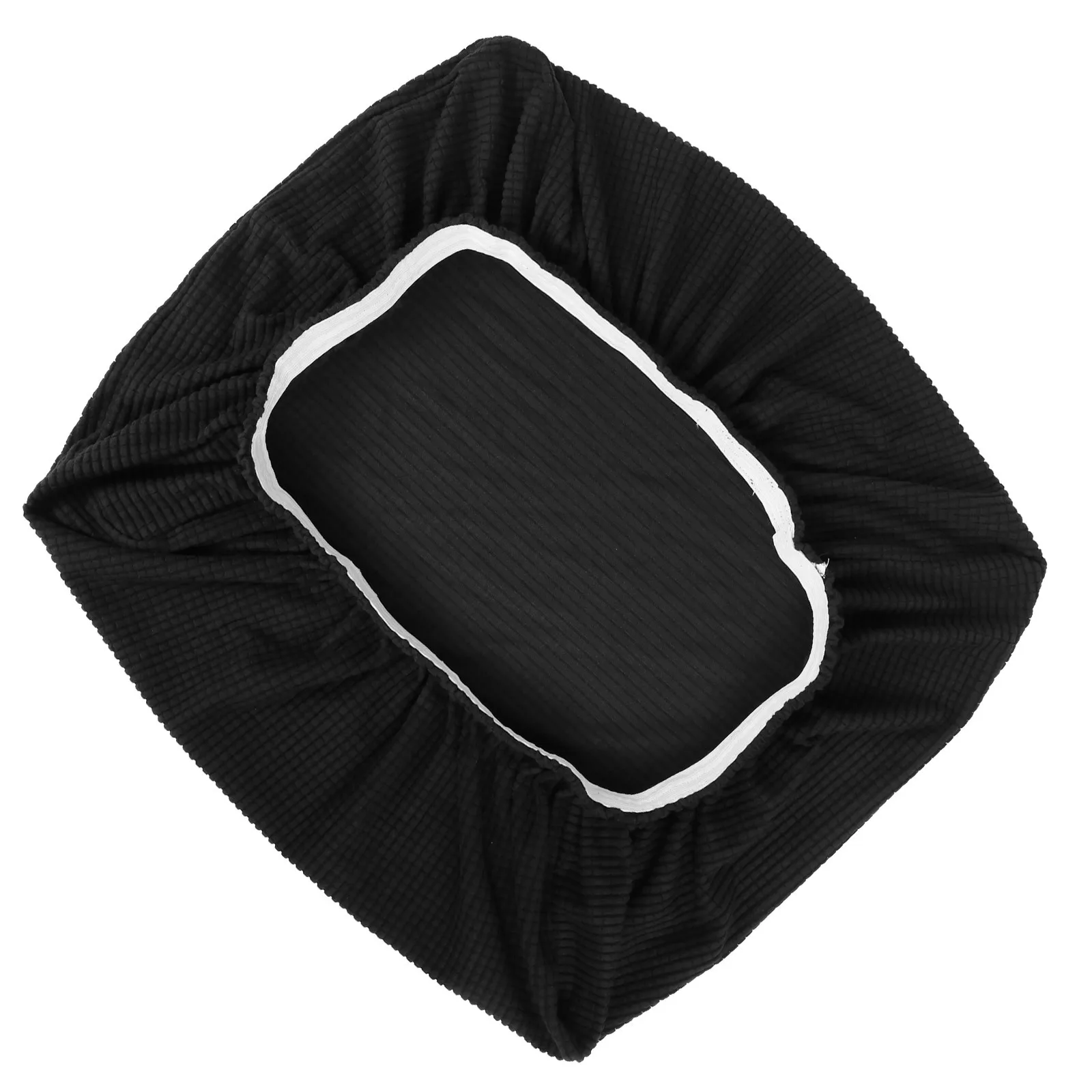 

Pure Color Elastic Common Piano Stool Cover Durable Stretch Bench Cover Simple Full-Wrapped Home Decoration Stool Chair Covers