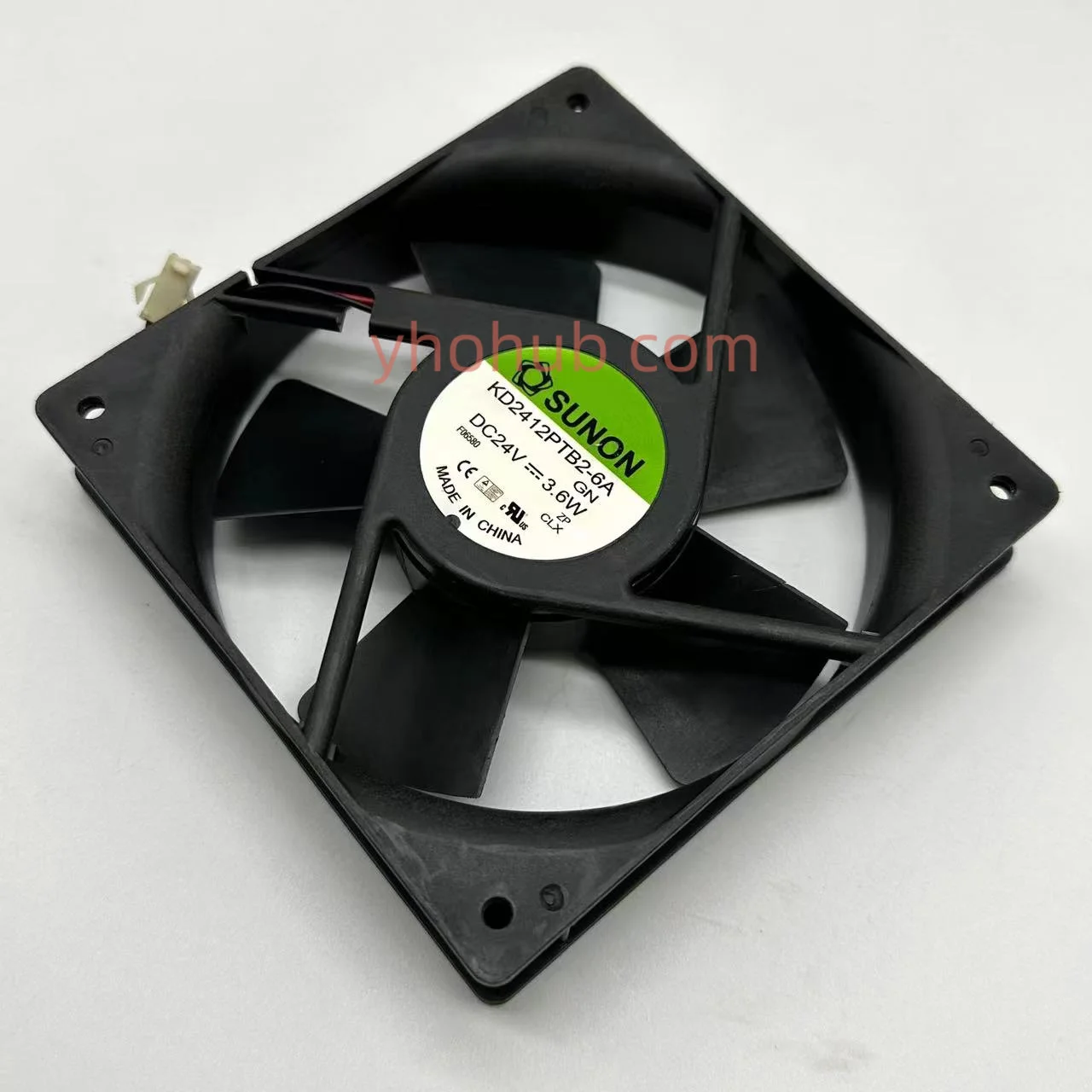 

SUNON KD2412PTB2-6A DC 24V 3.6W 120x120x25mm 2-Wire Server Cooling Fan