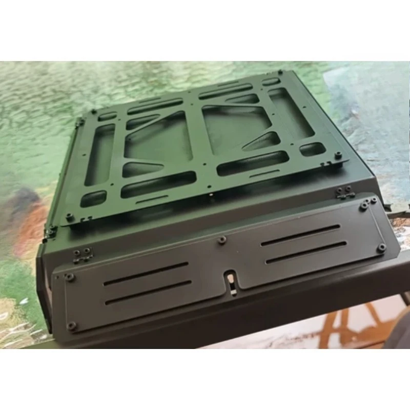 Metal Roll Bar V2 For CK5812 1/7 Scale RC Crawler Direct Fit No-Drill Adjustable Angle 3-Side Window Holes Upgraded Accessory