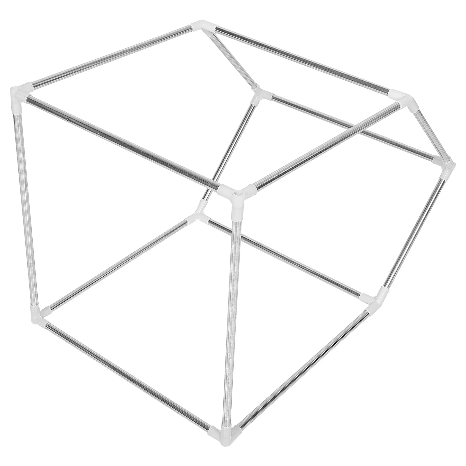 1Set Bambini Giocano Tenda Telaio Struttura Metallica Kit di Montaggio Facile Fai da Te Tenda per Bambini Casa Interna Esterna Struttura Casetta da Gioco in Metallo