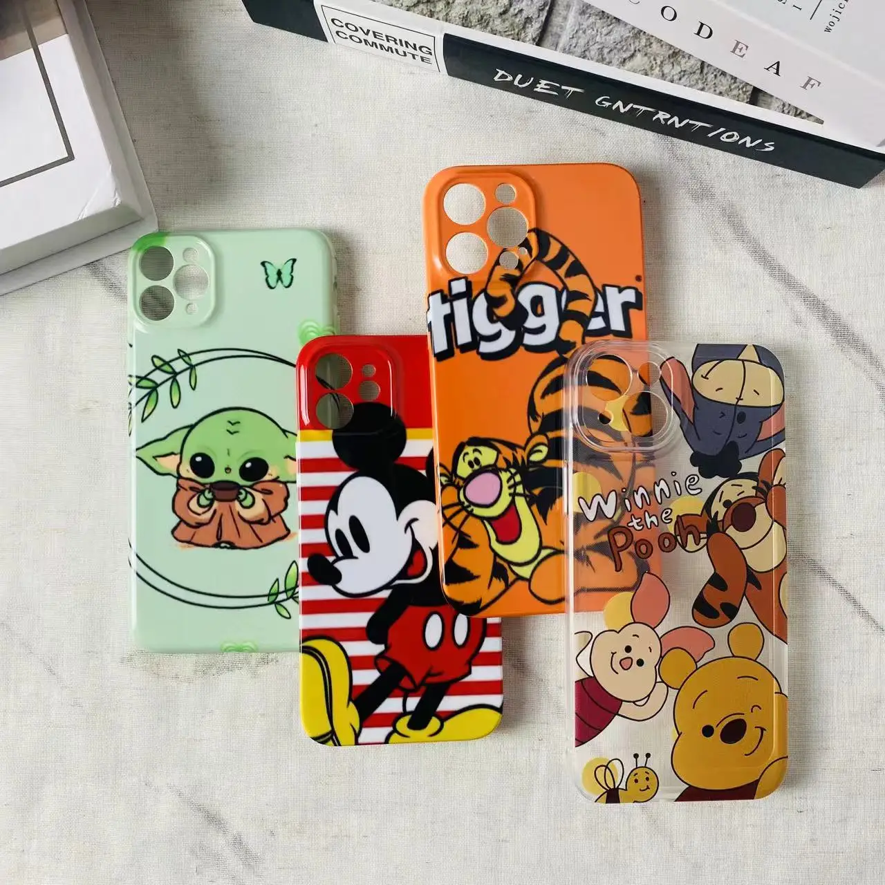 

Anime cute Phone Case for IPhone 16 15 14 13 12 11 Pro Max Plus HD Hard PC Cover