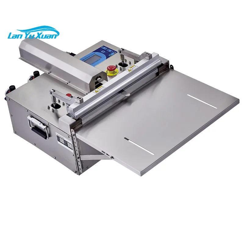 Desktop External Nitrogen Flushing Sealing Machine Table Top Food Vacume Packaging Sealer Machine Nozzle Vacuum Packing Machine