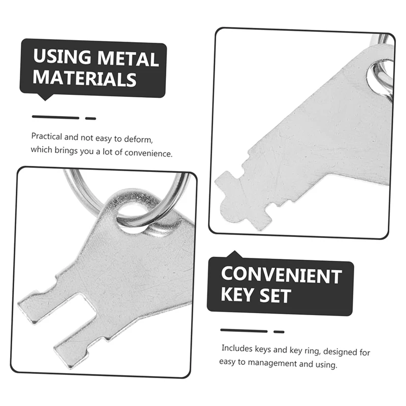 PWS 5Pcs Paper Towel Key Automatic Hand Soap Dispenser Toilet Paper Dispenser Key Paper Towel Dispenser Key