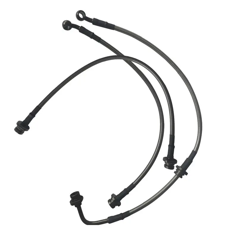 4X Extend Lengthened Brake Hose 2-3 Inches Offroad Suspension Lift Kits Brake Lines For 2007-2017 Jimny JB23 JB43-N25R