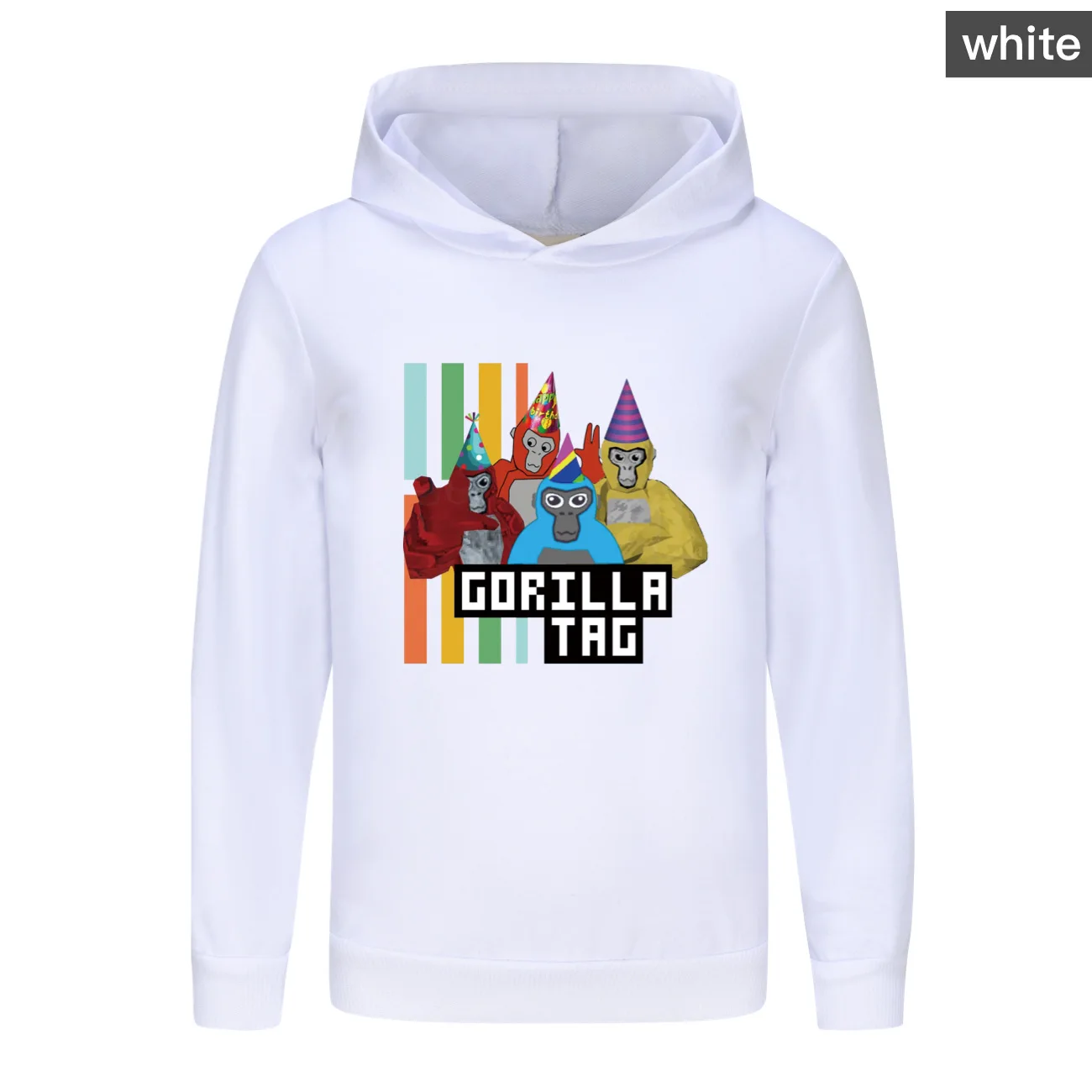 Sweats à capuche Gorilla Tag pour enfants, pull à manches longues, vêtements de dessin animé pour enfants, Monke PVD, tenues de jeu vidéo pour filles, garçons