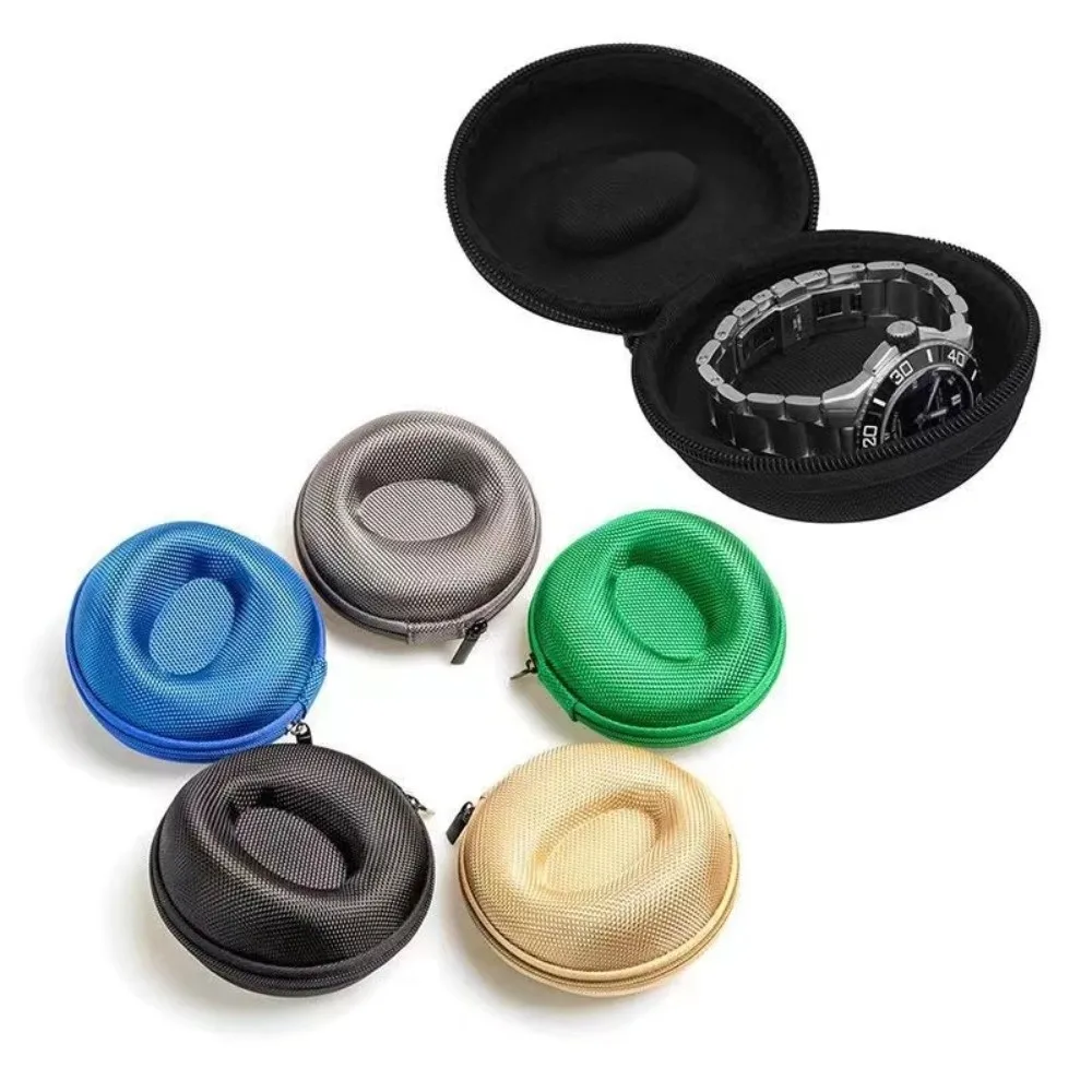 EVA Watch Cases Impact-resistant Shock-Resistant Smartwatches Bag Zip Closure Waterproof Watch Organizer Box Watch Protection
