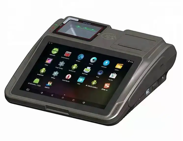 TS-1001 Android 11 Systenm Desktop 10.1 Inch All in One Pos Terminal Terminal with 58mm Thermal Printer