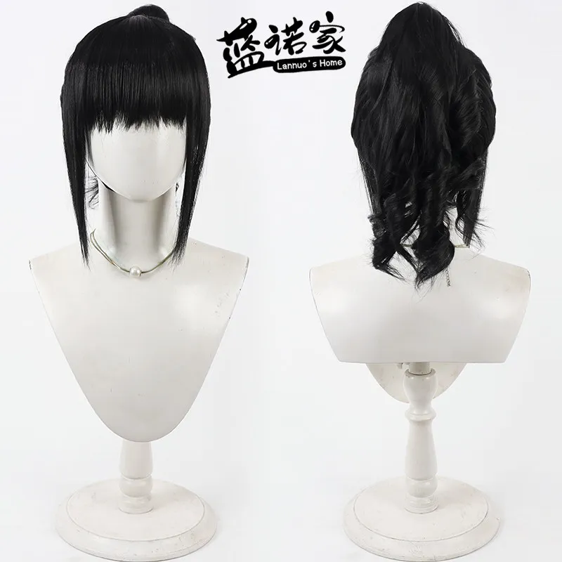 anime-arknights-dancer-cosplay-wig-halloween-carnival-party-props-synthetic-hair-heat-resistant-fiber-wig-cap