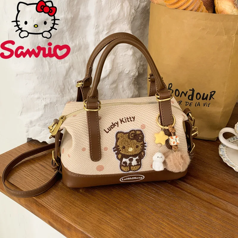 

Hello Kitty New Women's Handbag Fashion High Quality Women's Phone Storage Bag Classic Multi Functional Women's Crossbody Bag